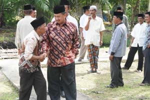 Wabup Rosman Hadiri Peringatan Maulid Nabi di Benteng